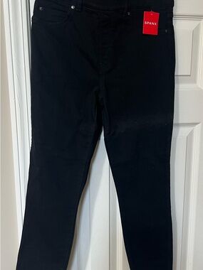 NEW SPANX Clean Black Skinny Jeans